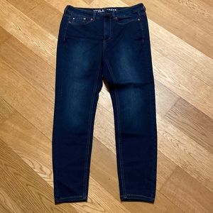 Love & Legend premium denim dark blue size 14